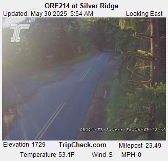 https://www.TripCheck.com/roadcams/cams/OR214 at Silver CrW_pid4588.jpg